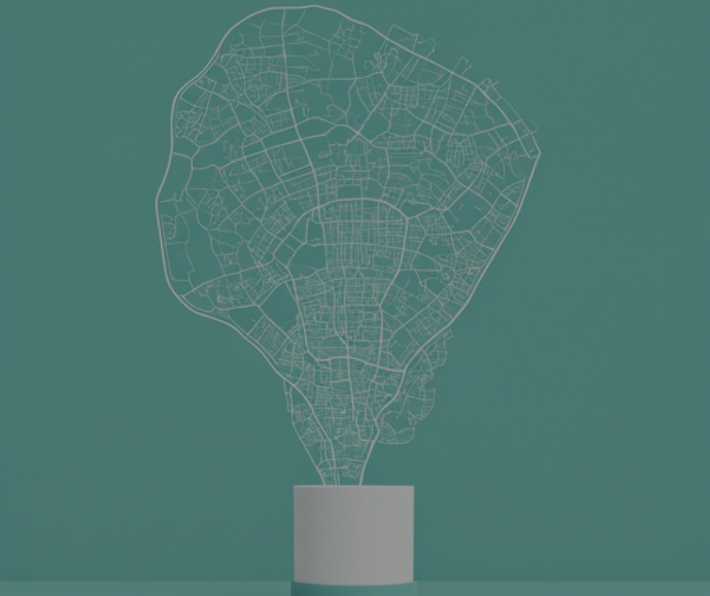 Bengaluru headquarters map illustration